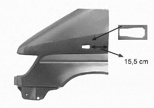 VAN WEZEL 3075656 -  Крыло